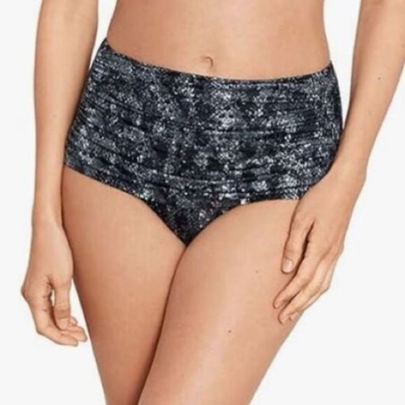 Miraclesuit Other - MIRACLESUIT Women's Dragonstone Norma Jean Shirred Tummy-Control Swim Bottoms